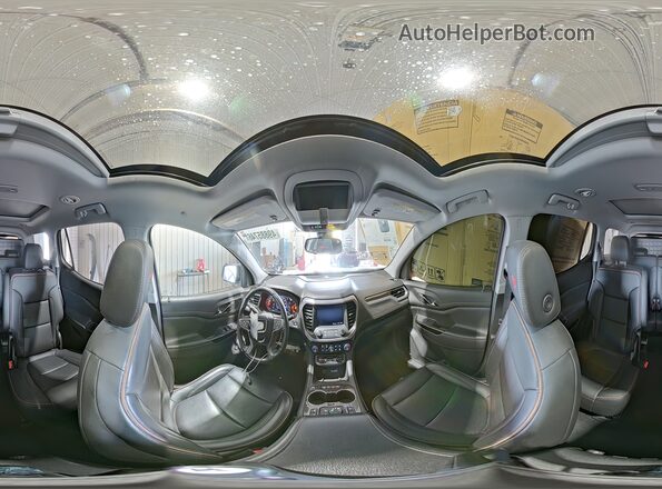 1GKKNLLS8MZ206374 2021 GMC ACADIA White Панорамний вид салону 360°