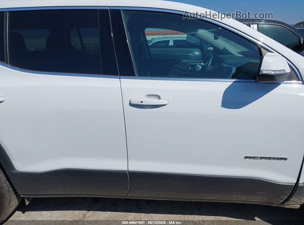 1GKKNML45PZ154438 2023 GMC ACADIA White უკანა სალონის ხედი