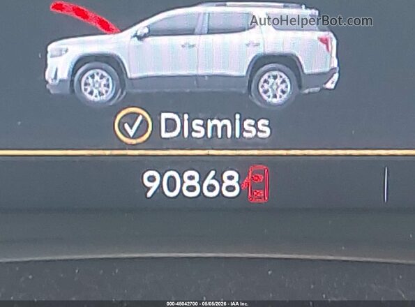 1GKKNML48PZ143739 2023 GMC ACADIA Серебряный 