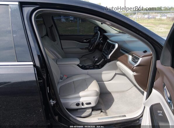 1GKKNMLS1HZ201190 2017 GMC ACADIA Black წინა სალონის ხედი