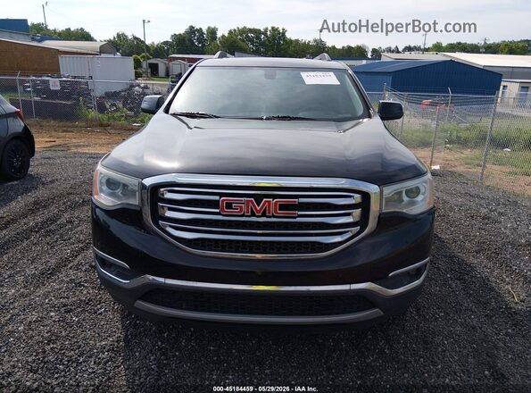 1GKKNMLS1HZ201190 2017 GMC ACADIA Black ხელსაწყოთა პანელის ხედი