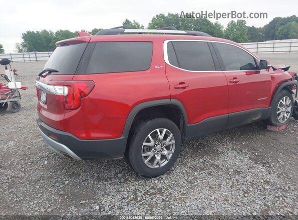 1GKKNMLS1MZ230943 2021 GMC ACADIA Red უკანა მარჯვენა