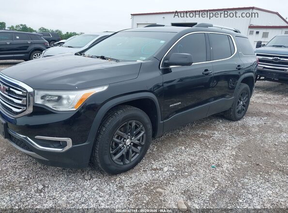 1GKKNMLS2JZ124285 2018 GMC ACADIA Black Передня ліва чверть