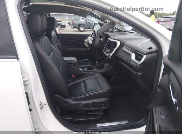 1GKKNMLS2MZ196298 2021 GMC ACADIA Белый Вид салона спереди