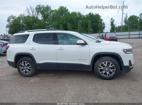 1GKKNMLS8MZ224007 2021 GMC ACADIA White Սալոնի հետևի տեսք