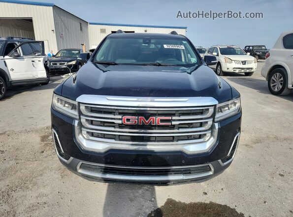 1GKKNMLSXMZ138388 2021 GMC ACADIA Blue Դիմացի տեսք