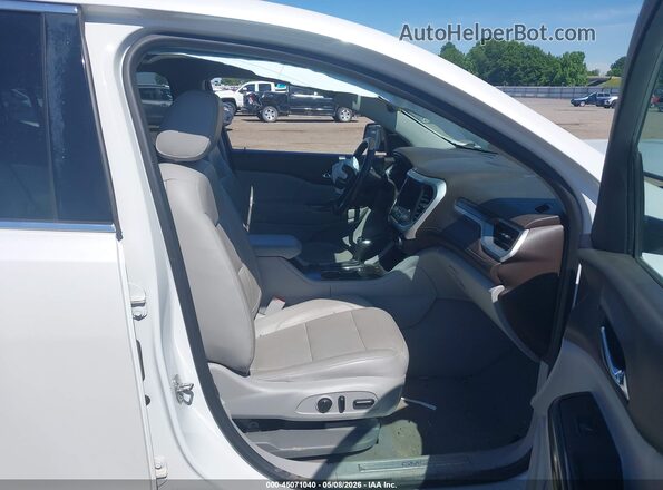 1GKKNNLS2JZ141433 2018 GMC ACADIA White წინა სალონის ხედი