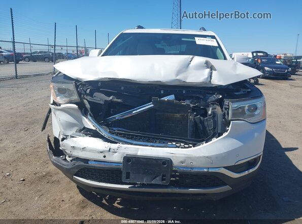 1GKKNNLS2JZ141433 2018 GMC ACADIA White წინა ხედი