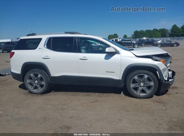 1GKKNNLS2JZ141433 2018 GMC ACADIA White ხელსაწყოთა პანელის ხედი