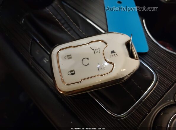1GKKNNLS8HZ157341 2017 GMC ACADIA Blue Widok deski rozdzielczej