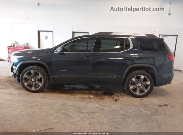 1GKKNNLS8HZ157341 2017 GMC ACADIA Blue Widok wnętrza 360 stopni