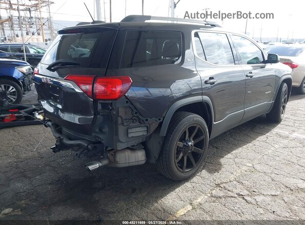 1GKKNNLS9JZ165650 2018 GMC ACADIA Черный Задняя правая четверть