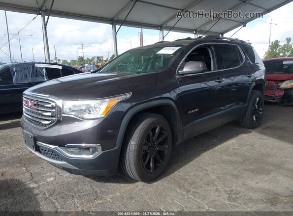 1GKKNNLS9JZ165650 2018 GMC ACADIA Черный Передняя левая четверть