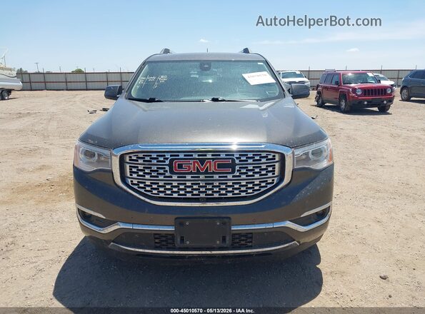 1GKKNPLS0KZ154307 2019 GMC ACADIA Brown Widok zestawu wskaźników