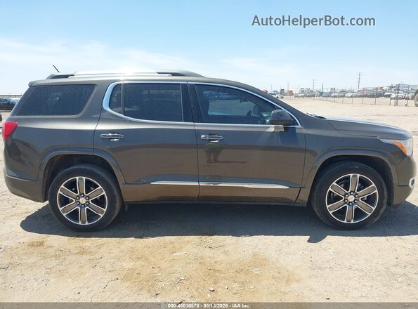 1GKKNPLS0KZ154307 2019 GMC ACADIA Brown Widok wnętrza z tyłu
