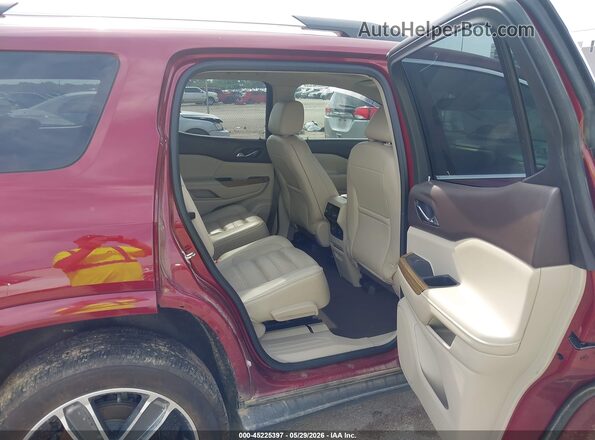1GKKNPLS1HZ236832 2017 GMC ACADIA Maroon VIN კოდის სტიკერის ხედი