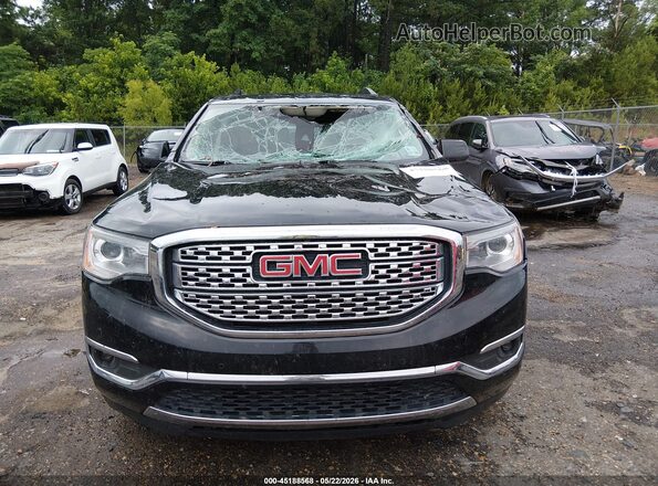 1GKKNPLS1KZ178535 2019 GMC ACADIA Черный Вид щитка приборов