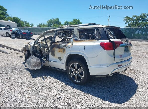 1GKKNPLS2JZ123705 2018 GMC ACADIA White Trasero izquierdo