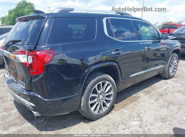 1GKKNPLS4MZ130448 2021 GMC ACADIA Black Rear right