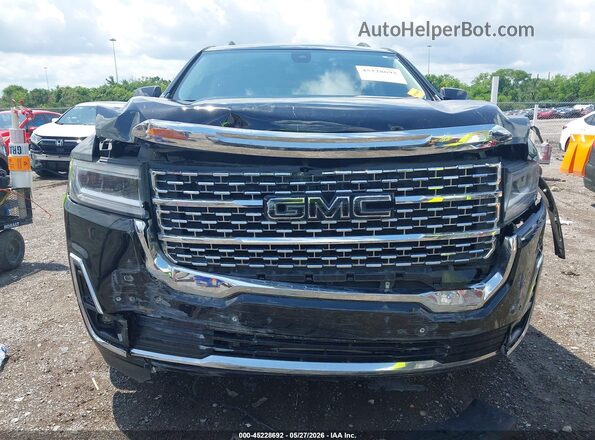 1GKKNPLS4MZ130448 2021 GMC ACADIA Black Instrument cluster view