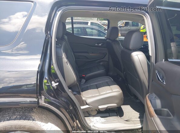 1GKKNPLS4MZ130448 2021 GMC ACADIA Black VIN sticker view