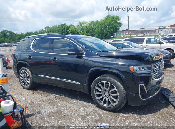1GKKNPLS4MZ130448 2021 GMC ACADIA Black Rear interior view