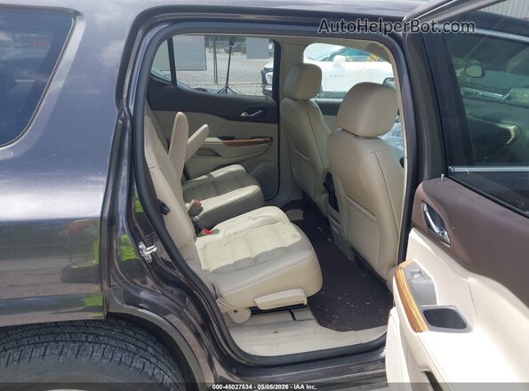 1GKKNPLS6HZ138847 2017 GMC ACADIA Gray Vista de la etiqueta del VIN