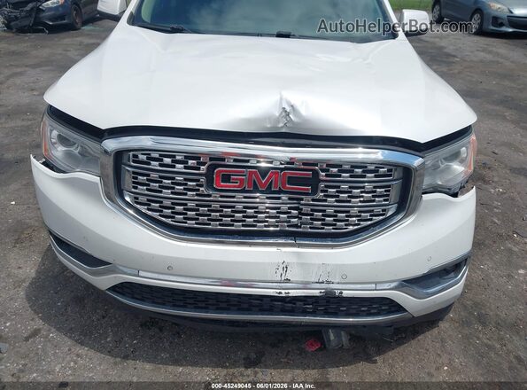 1GKKNPLS7HZ137190 2017 GMC ACADIA White Widok z przodu