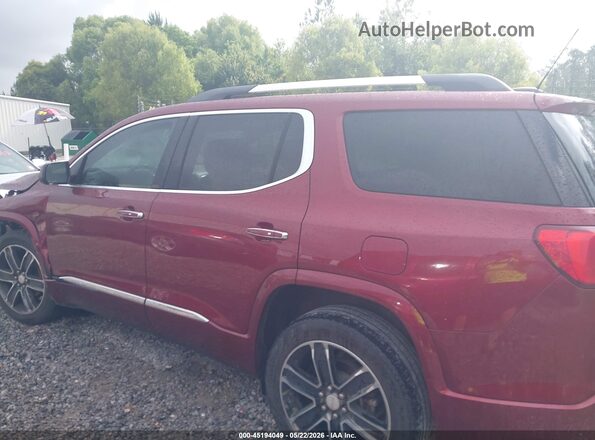 1GKKNPLS8HZ219980 2017 GMC ACADIA Maroon სალონის 360-გრადუსიანი ხედი