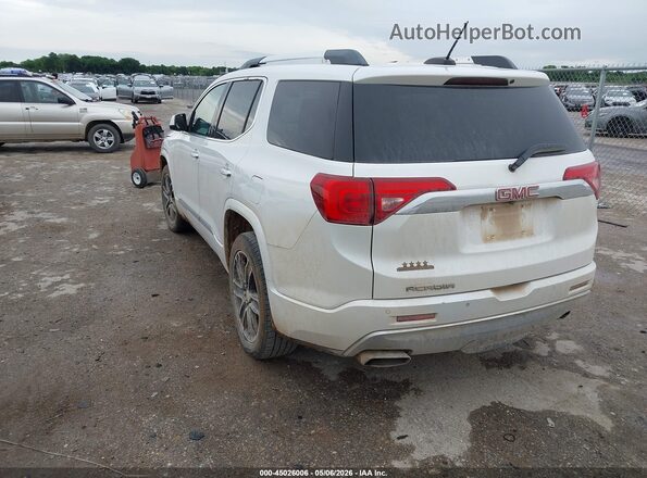 1GKKNPLS8HZ265681 2017 GMC ACADIA White Rear left