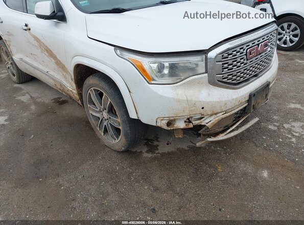 1GKKNPLS8HZ265681 2017 GMC ACADIA White Front view