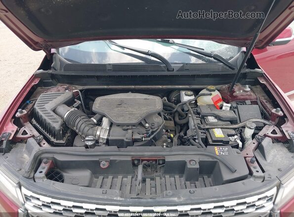 1GKKNPLSOPZ125834 2023 GMC ACADIA Бордовый Вид сзади