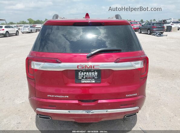 1GKKNPLSOPZ125834 2023 GMC ACADIA Бордовый 