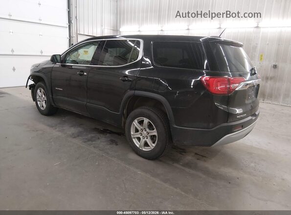 1GKKNRLA8JZ204498 2018 GMC ACADIA Black Trasero izquierdo