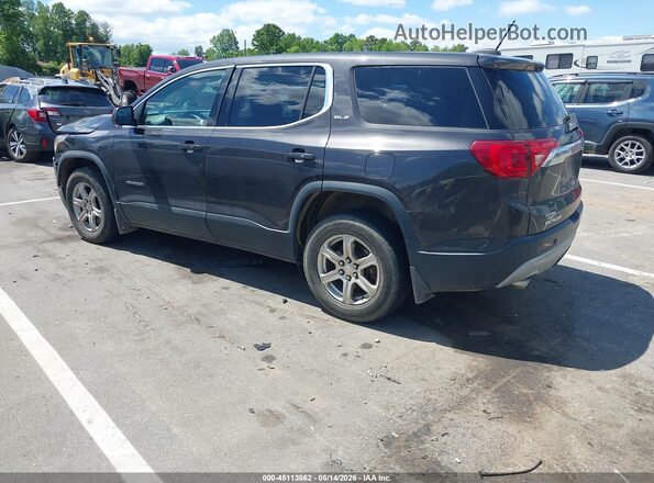 1GKKNRLS3JZ107699 2018 GMC ACADIA Серый Задняя левая четверть