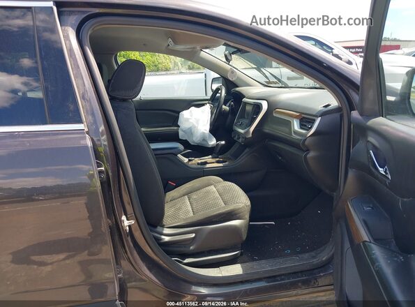 1GKKNRLS3JZ107699 2018 GMC ACADIA Серый Вид салона спереди