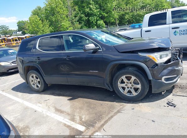 1GKKNRLS3JZ107699 2018 GMC ACADIA Серый Вид щитка приборов