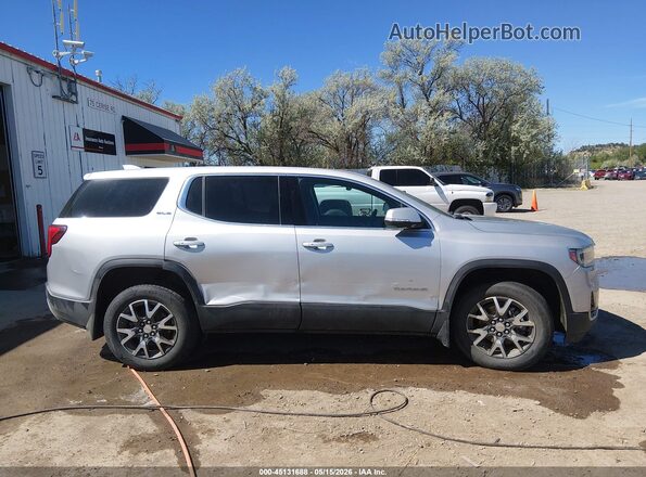 1GKKNRLS3LZ133738 2020 GMC ACADIA Silver Սալոնի հետևի տեսք