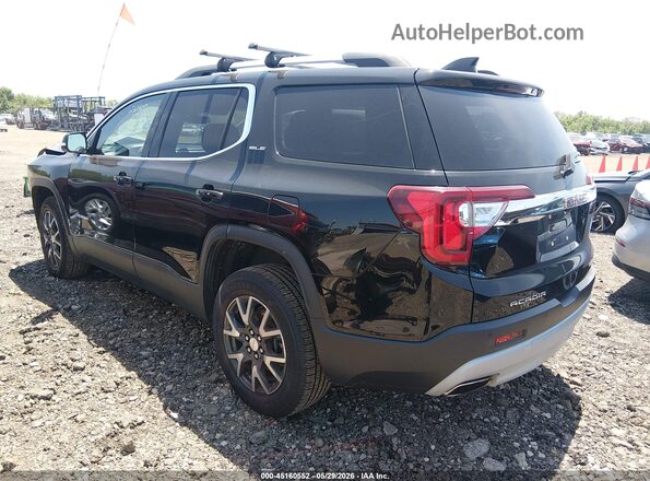 1GKKNRLS5MZ166449 2021 GMC ACADIA Black Trasero izquierdo