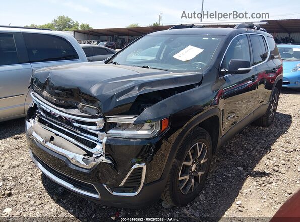 1GKKNRLS5MZ166449 2021 GMC ACADIA Black Vista tres cuartos delantera izquierda