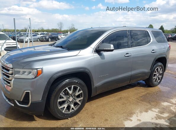1GKKNRLS6MZ185057 2021 GMC ACADIA Серый Передняя левая четверть