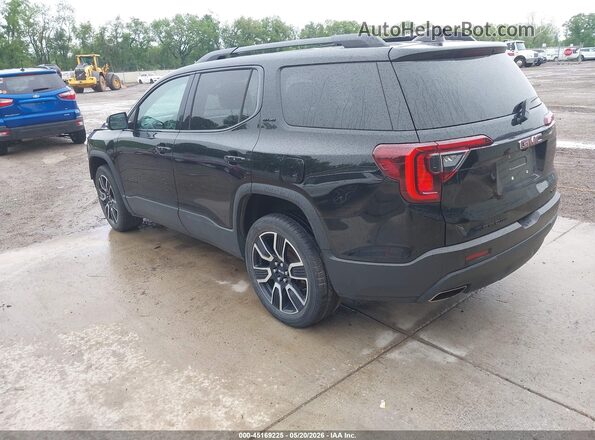 1GKKNRLS7MZ106205 2021 GMC ACADIA Black Tył lewy