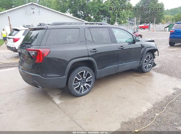 1GKKNRLS7MZ106205 2021 GMC ACADIA Black Tył prawy