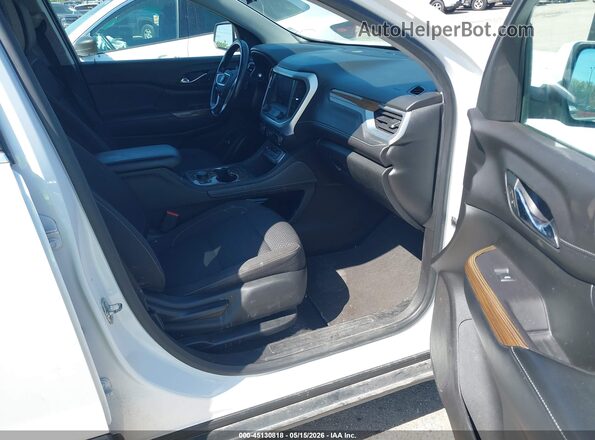 1GKKNRLS8LZ197757 2020 GMC ACADIA White Vista interior delantera