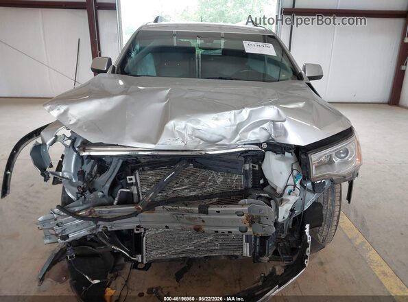 1GKKNSLS0JZ194873 2018 GMC ACADIA Silver Instrument cluster view