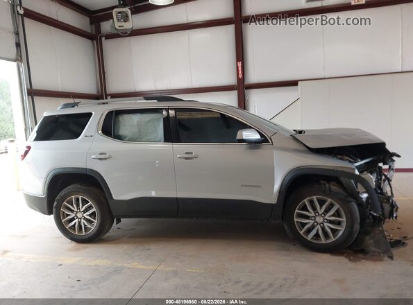 1GKKNSLS0JZ194873 2018 GMC ACADIA Silver Rear interior view