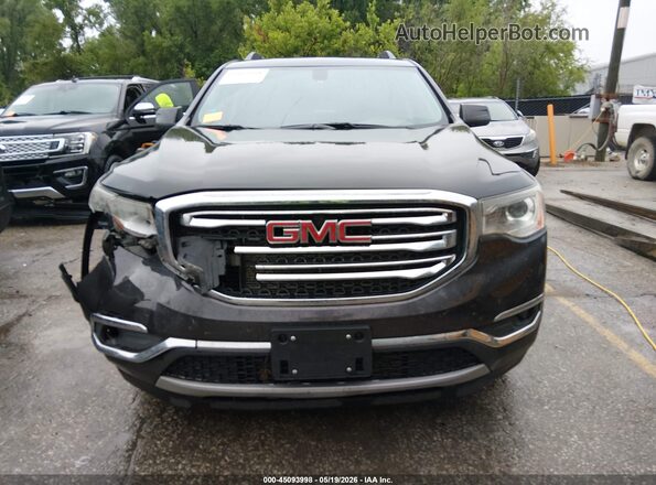 1GKKNSLS0JZ228035 2018 GMC ACADIA Gray Սարքավորումների վահանակի տեսք