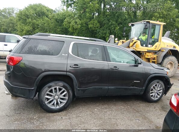 1GKKNSLS0JZ228035 2018 GMC ACADIA Gray Սալոնի հետևի տեսք