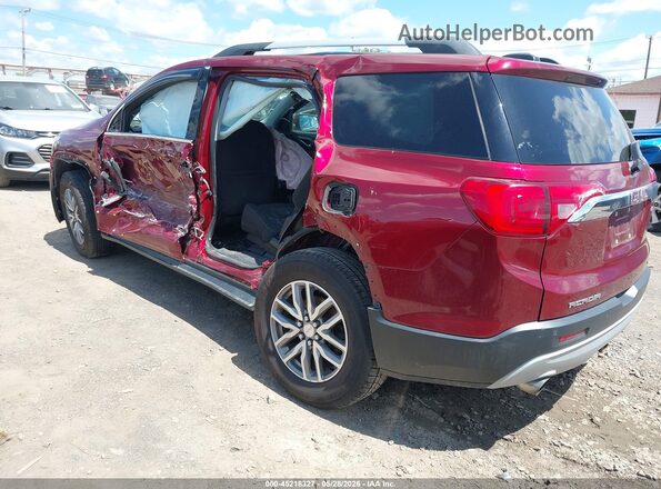 1GKKNSLS3HZ142017 2017 GMC ACADIA Red Հետևի ձախ