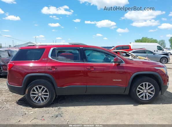 1GKKNSLS3HZ142017 2017 GMC ACADIA Red Սալոնի հետևի տեսք